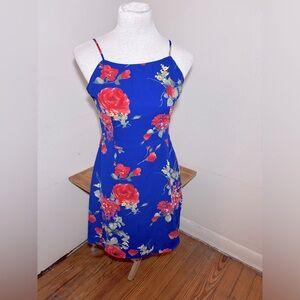 Lulus Floral Slip Dress